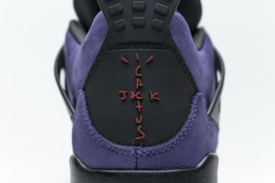 Purple AJ4-766302 Scott Jordan x 4 Travis Air AJ4-766302 Retro 0624